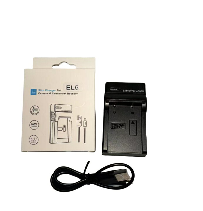 楽天市場】充電器USBタイプ MH-61 / MH-53ニコン / NIKON EN-EL5 