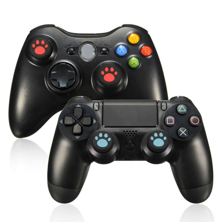 楽天市場 アナログ スティック カバー 4個セット Ps4 Xboxone 肉球 全5色a 927 ポイント消化 Maximum Japanshop