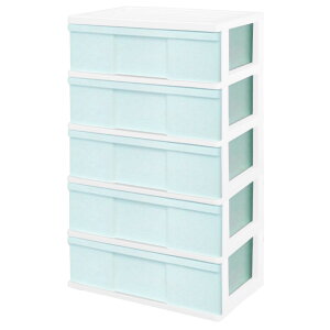 【最大1000円OFFクーポン! 10/27(月)09:59まで】衣装ケース 収納ケース 収納ボックス 引き出し 大容量 プラスチック ワイド チェスト 1段/3段/4段/5段 幅60cm 奥行40cm 高さ22.5cm/66cm/85cm/99.5cm