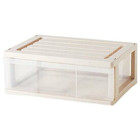 全16色 衣装ケース 収納ボックス 収納ケース プラスチック 引き出し 大容量 完成品 ワイド チェスト 1段 2個組 幅60cm 奥行40cm 高さ22.5cm プラスチック収納ケース おしゃれ プラ収納 クリア 洋服収納 日本製 【送料無料】