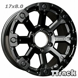 ■ T-Track L916 ■17x8.0/OFF+25 PCD139.74x4サイズ ホイール 4本セットランドクルーザープラド/ハイラックスサーフ他