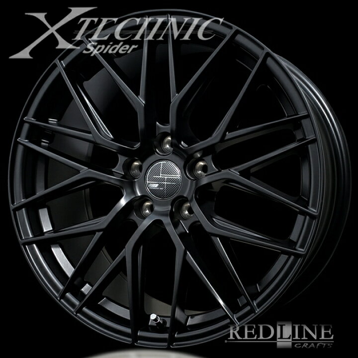 楽天市場】□ X-TECHNIC Spider □18x8.0J OFF+50 5H/PCD100精悍な 