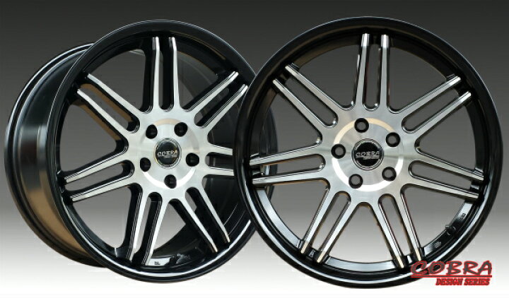 楽天市場】□ COBRA Design INTERCEPTOR-01 □ 19inホイール4本セット 