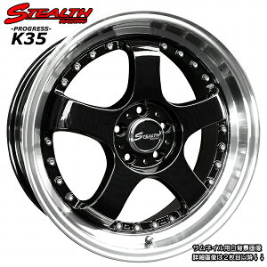 STEALTH Racing K35 17X7.0J@OFF+42@PCD100lC2iX[p[fB[v5ԗp̒ǉf!!vEX/g^86/XoBRZ