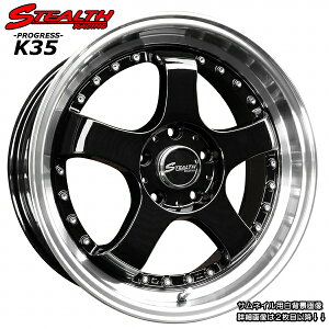  STEALTH Racing K35 17X7.0J@OFF+42@PCD114.3lC2iX[p[fB[v5ԗp̒ǉf!!