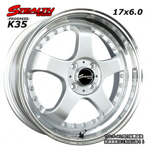 STEALTH Racing K35 O㕝LX[p[fB[v2i!!17x6.0J@`[jOylpzC[4{set
