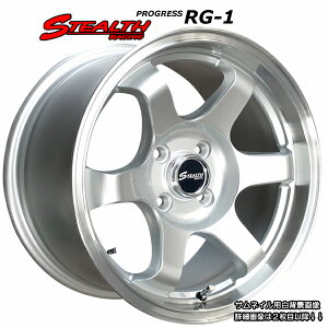  STEALTH Racing RG-1 15x8.0J@OFF+30@PCD100/4HX[p[RPCu/JX^TCY!!zC[4{Zbg艮/`[jOJ[ɂǂ!!