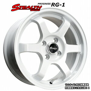  STEALTH Racing RG-1 15x6.5J@OFF+38@PCD100/4HX[p[RPCu@zC[4{setYRpNgJ[/b^[J[NX
