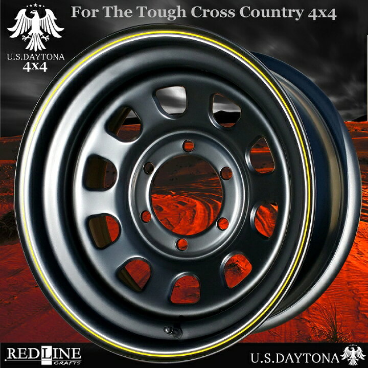 楽天市場】□ U.S.Daytona 4x4 □ ホイール4本セット16x8.0J OFF±0 