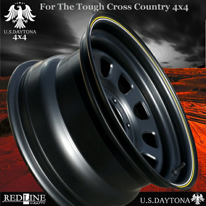 楽天市場】□ U.S.Daytona 4x4 □ ホイール4本セット16x8.0J OFF±0 