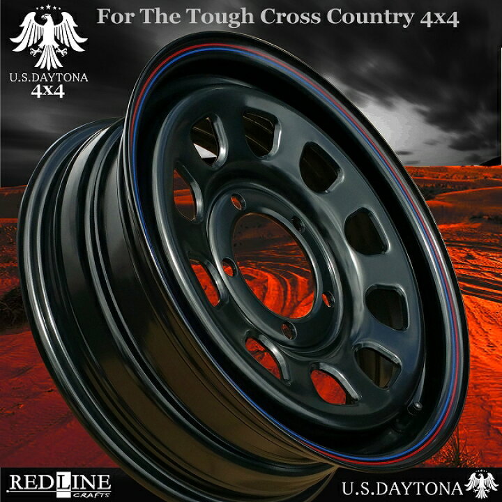 楽天市場】□ U.S.Daytona 4x4 □16x5.5J OFF+20 / PCD139.7新品 