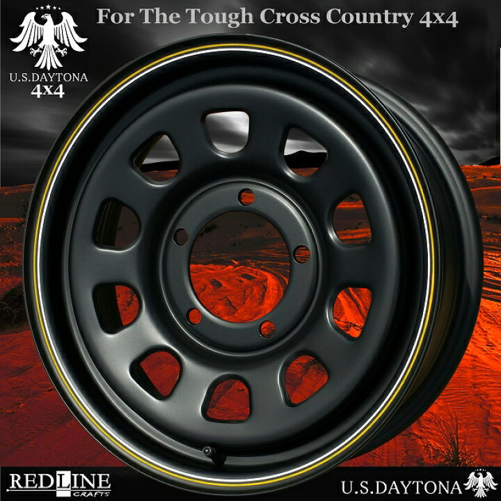楽天市場】□ U.S.Daytona 4x4 □16x5.5J OFF+20 / PCD139.7新品 