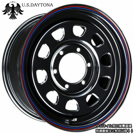 ■ U.S.Daytona デイトナ ■GOODYEARナスカー 215/65R16 タイヤ付ブラックカラー　200系ハイエース他