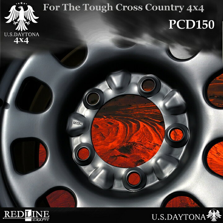 楽天市場】□ U.S.Daytona 4x4 □ ホイール4本セット17x8.0J OFF+35  
