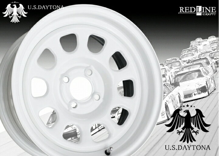 楽天市場】□ U.S.Daytona デイトナ □15x7.0J オフセット+20 PCD100 