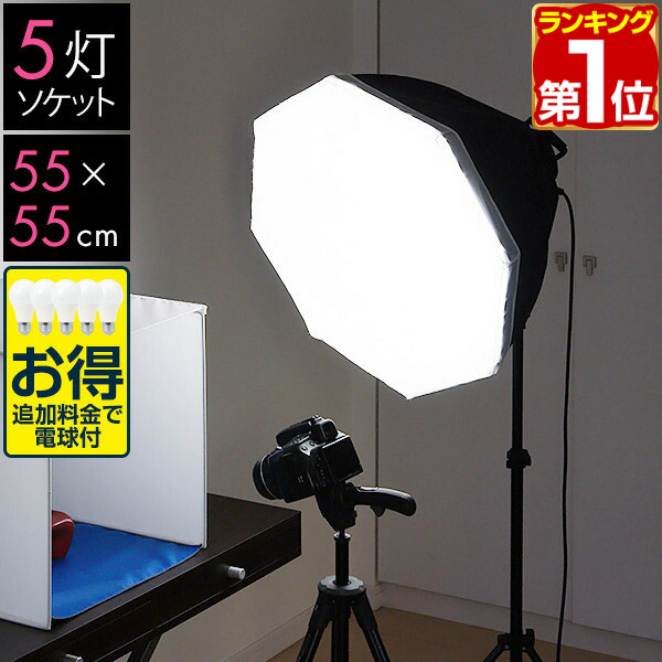 87％以上節約 ①撮影用 照明 ライト セット 180×250背景布 付き