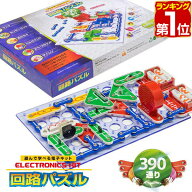 【楽天1位】パズル 中級 回路パズル 390通り 電子パズル 電子キット 電子回路 電気 電子 ブロック 知育パ…
