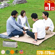 【楽天1位】折畳みクッショングランドシート 170 x 170cm レジャーシート ピクニック キャンプ テントシ…
