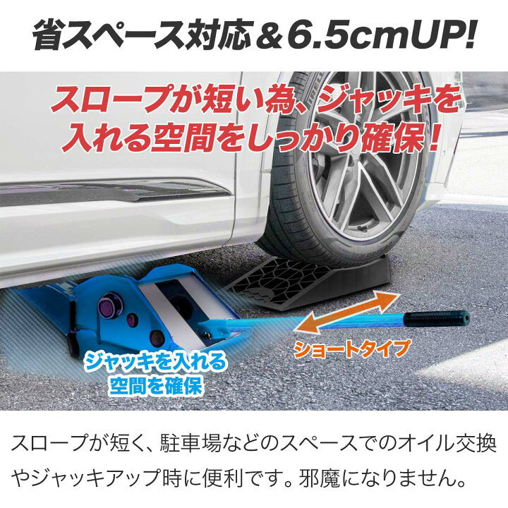 楽天市場】【楽天1位】カースロープ カーランプ 自動車用スロープ 2本 