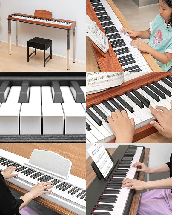 楽天市場】【楽天1位】RiZKiZ 電子ピアノ 88鍵盤 キーボード ピアノ 