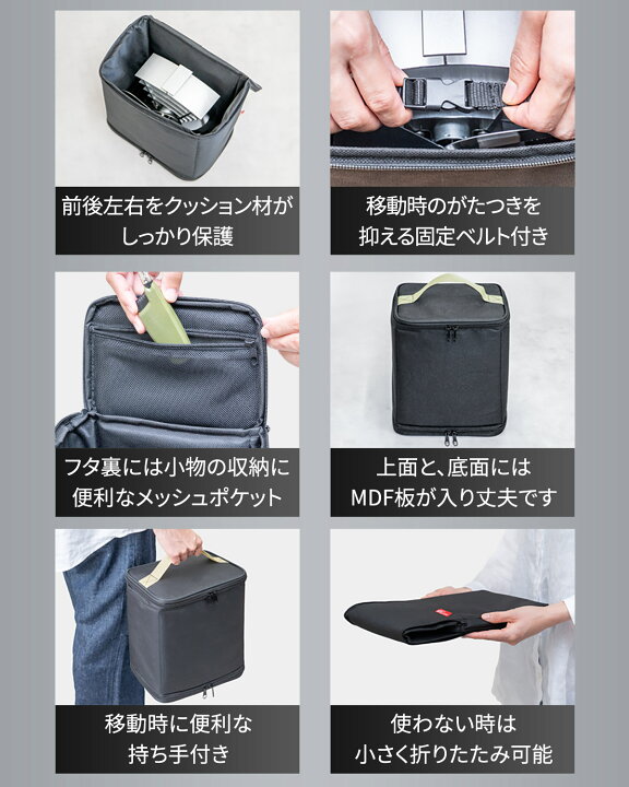 楽天市場】【楽天1位】FIELDOOR ストーブファン用 収納ケース 収納 