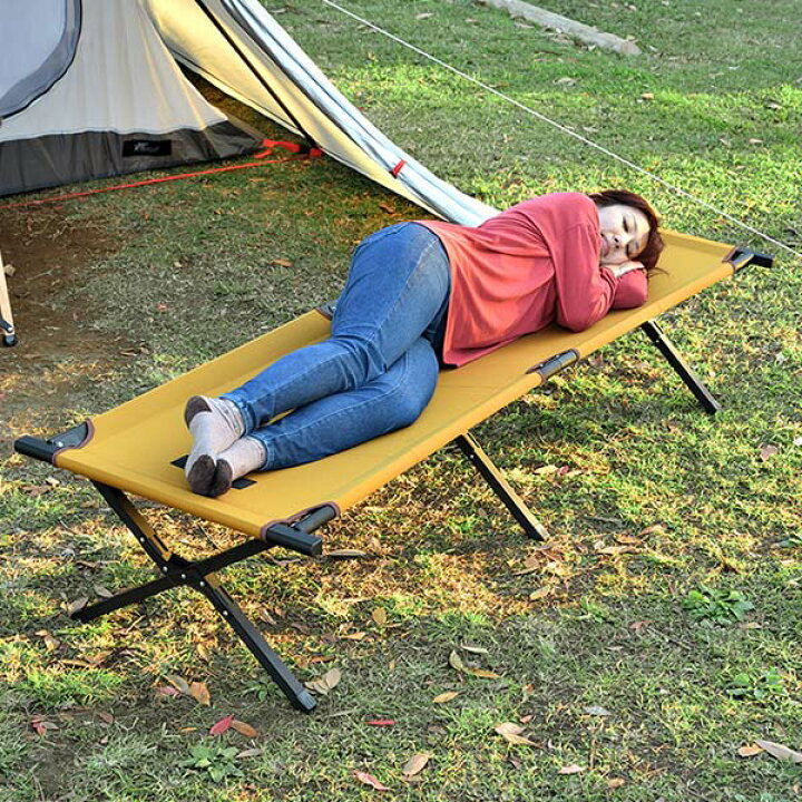 楽天市場】【楽天1位】アウトドア 折りたたみ ベッド コット ベンチ 