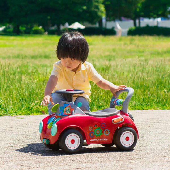 楽天市場】【楽天1位】Radio Flyer ラジオフライヤー ビジー バギー 足 