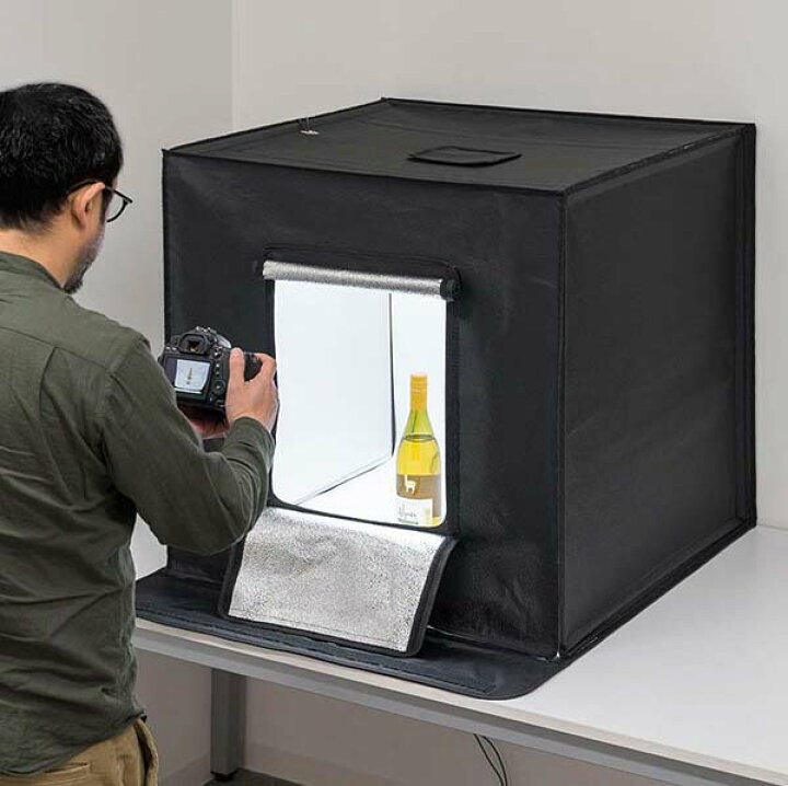 楽天市場】【楽天1位】撮影キット 撮影ブース 撮影ボックス 70x70cm 