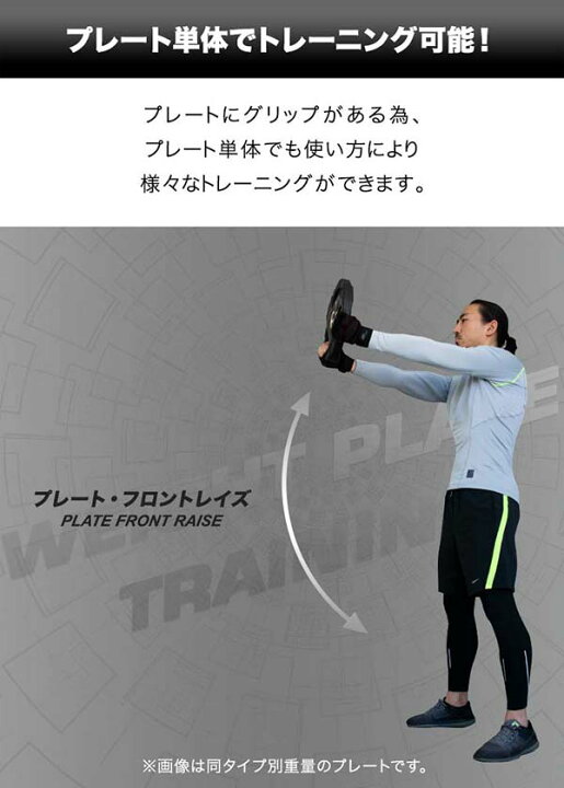 楽天市場】【楽天1位】ダンベルプレート 穴あき 10kg 2枚セット 穴径 