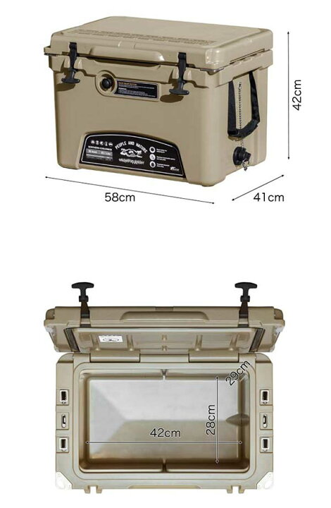 楽天市場】【楽天1位】クーラーボックス 大型 33.1L/35QT ハード 