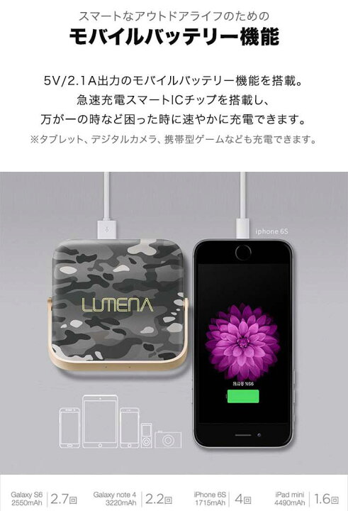楽天市場】【楽天1位】LUMENA7 ルーメナー7 LEDランタン ランタン 充電 