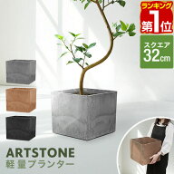 【5,500円→SALE4,950円〜6/11(木)01:59まで】【楽天1位】プランター 大型 幅32cm×高さ29cm 四角 スクエ…