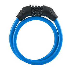 自転車用ダイヤルロック 鍵 ワイヤーロック ケーブルロック ダイヤル式 ダイヤルロック 太さ10.5mm セキュリティ 防犯 頑丈 亜鉛合金 自転車ロック ロードバイク 頑丈 4桁暗証番号 シートポス