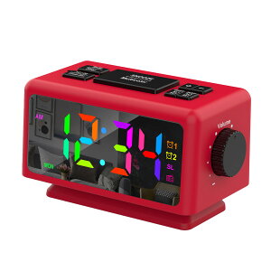 �y45%OFF�z�f���A���ڊo�܂����v �f�W�^�����v RGB���v �u�����v �A���[�� �ڊo�܂����v �P�x���� 2�̃A���[�� LED�\�� �X�k�[�Y�@�\ ���� ���쉹���� �Q�� ���P�x 12/24���� �啶�� ��Ԃł�