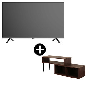 【公式店】 MAXZENdirect限定! MAXZEN 32型 ハイビジョン液晶テレビ テレビ台セット ブラウン MV32CH06 + MTS-CS04L-BR レビューCP1000