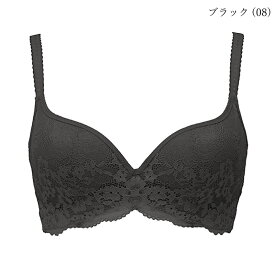 10%OFF ルシアン LECIEN lecien 肌フィット 楽ワイヤブラ ワイヤーモールドブラ　3/4カップブラ（B・C・Dカップ）16603