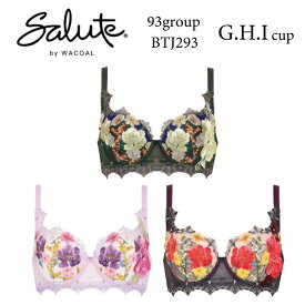 30%OFF ワコール Wacoal サルート salute 93グループ 93G L-UP リフトアップブラ 3/4カップブラジャー G・H・Iカップ (下着 単品 ブラジャー レディース 女性) BTJ293 glm