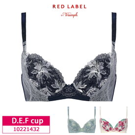 41%OFF〜64%OFF Triumph レッドレーベル バイ トリンプ (天使のブラ スリムライン) TR0112シリーズ 3/4カップブラジャー（D・E・Fカップ）10221432 m_se za-ik bu_tr