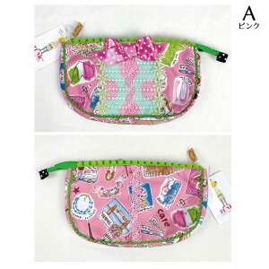 TUNIC チュニック フレンチトラベルシリーズ レーシーポーチ かわいい リボン 鴨居羊子 かもいようこ 日本製 17369