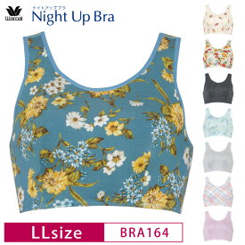 25%OFF ワコール Wacoal ナイトアップブラ Night Up Bra おやすみブラ 夜用ブラ ナイトブラ バストケア 下垂防止 ノンワイヤーブラ (LLサイズ) BRA164 3wY