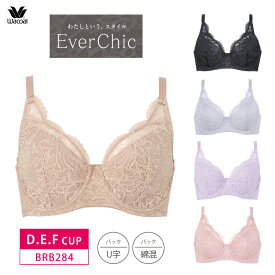 25%OFF ワコール Wacoal エバーシック EverChic フルカップブラジャー (D・E・Fカップ) BRB284 3wY