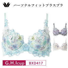 25％OFF ワコール Wacoal プレミアム WACOAL premium ワコールプレミアム 17グループ 17G パーソナルフィットプラスブラ 3/4カップブラジャー G・H・Iカップ BXD417 glm