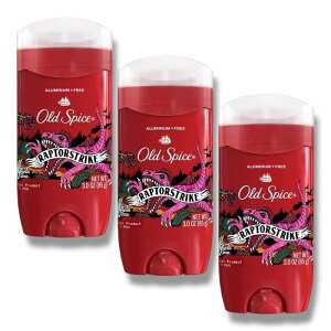 �y�܂Ƃߔ����zOLD SPICE (�I�[���h�X�p�C�X) �t���O�����X�o�[ 85g×3�� �e�ɓh�� �A���~�j�E���t���[ ���� ���� ���v�^�[�X�g���C�N RAPTORSTRIKE (���{��\�L�̃��x���\���L��)