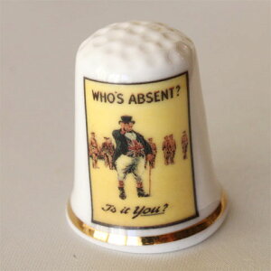 ���B���e�[�W �|�X�^�[ Who's absent? is it you? �W���� �u�� �C�M���X �A�h�o�^�C�W���O ADVERTISING �L�� �V���u�� �w�т� �\�[�C���O �L���g �p�b�`���[�N �R���N�V���� �A�C�e�� �v���[���g 02P23Sep1