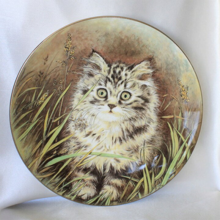 楽天市場】1985年 可愛らしい子猫の絵皿 ロイヤル ウースター Royal 