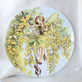 Wedgwood ラバーナム フェアリー Laburnum Fairy 花の妖精が可愛らしいフラワー フェアリー 絵皿 シシリー メアリー バーカー イギリス ウェッジウッド ウォールプレート 飾り皿 プレゼント ギフト 【中古】 【送料無料】 02P07Nov15