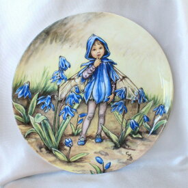 Wedgwood シラー フェアリー Scilla Fairy 花の妖精が可愛らしいフラワー フェアリー 絵皿 シシリー メアリー バーカー イギリス ウェッジウッド ウォールプレート 飾り皿 プレゼント ギフト 【中古】 【送料無料】 02P07Nov15