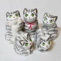 楽天市場】猫 置物（手芸・クラフト・生地｜日用品雑貨・文房具・手芸 