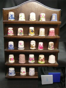 WGPH E̖qVu Thimbles of the Worlds' Porcelain Houses 25 tZbg tN~g1980Ns̃Be[WZbg Vu wт yz