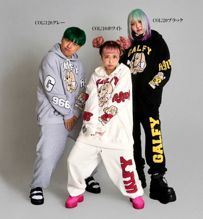 楽天市場 Galfy ガルフィー ジャージ セットアップ メンズ レディース わんわん大学 ヤンキーファッション 送料無料 ガルフィーから新作上下セットアップが登場 和柄 ジーンズプラザ摩耶葛西店